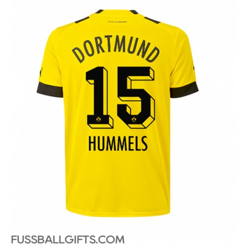 Borussia Dortmund Mats Hummels #15 Fußballbekleidung Heimtrikot 2022-23 Kurzarm